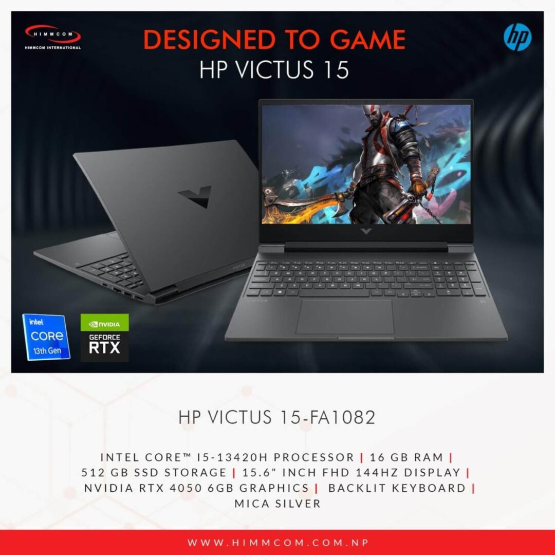 HP Victus 15 | Gaming laptop | Core i5-13420H | 16 GB RAM | 512 GB SSD | 15.6″ FHD 144Hz Display | NVIDIA RTX 4050 6GB | Backlit Keyboard | 1 Year Warranty - Image 4