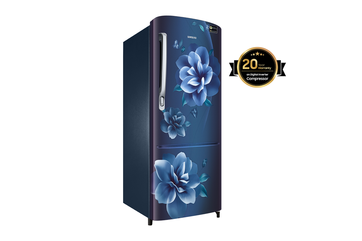 RR24A272ZCU Samsung Single Door Refrigerator with Digital Inverter Technology, 230L - Image 3